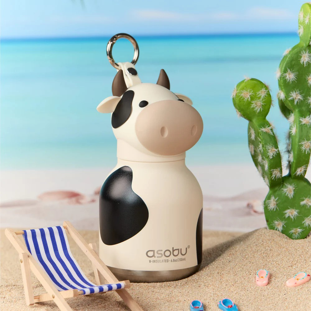 ASOBU Bestie Mini Termoláhev 200 ml Ivy the Cow