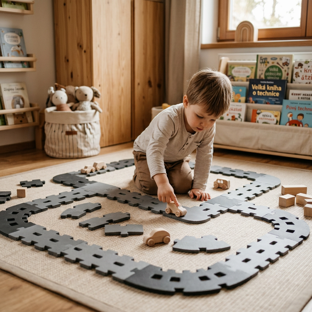 NIDO NIDO Pěnové Puzzle X Rail