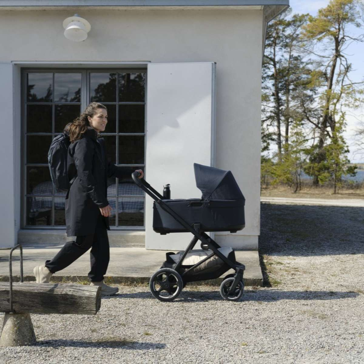 THULE Charm Kočárek trojkombinace set B Darkest Blue