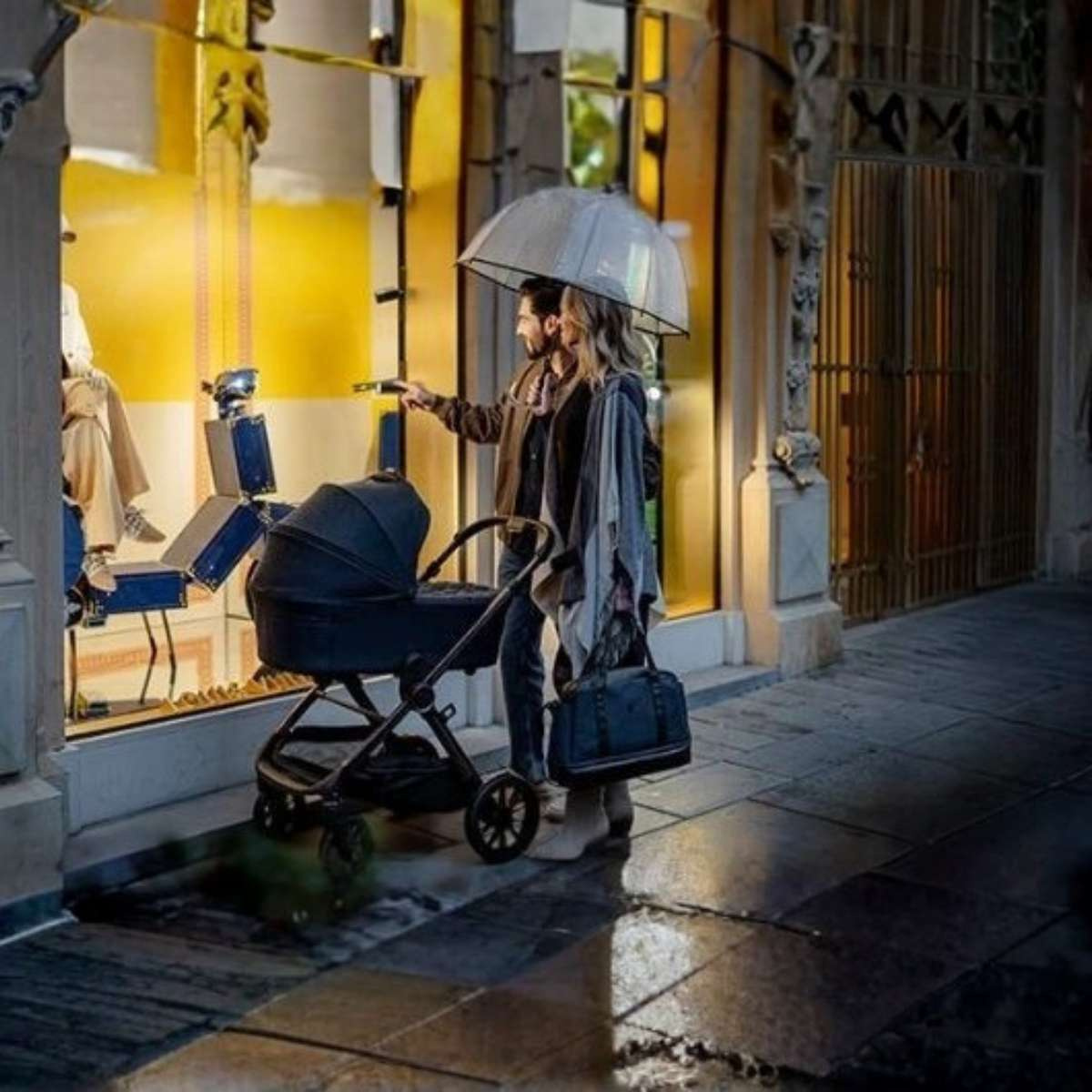 ESPIRO Code Kompletní kočárek Elegant Navy