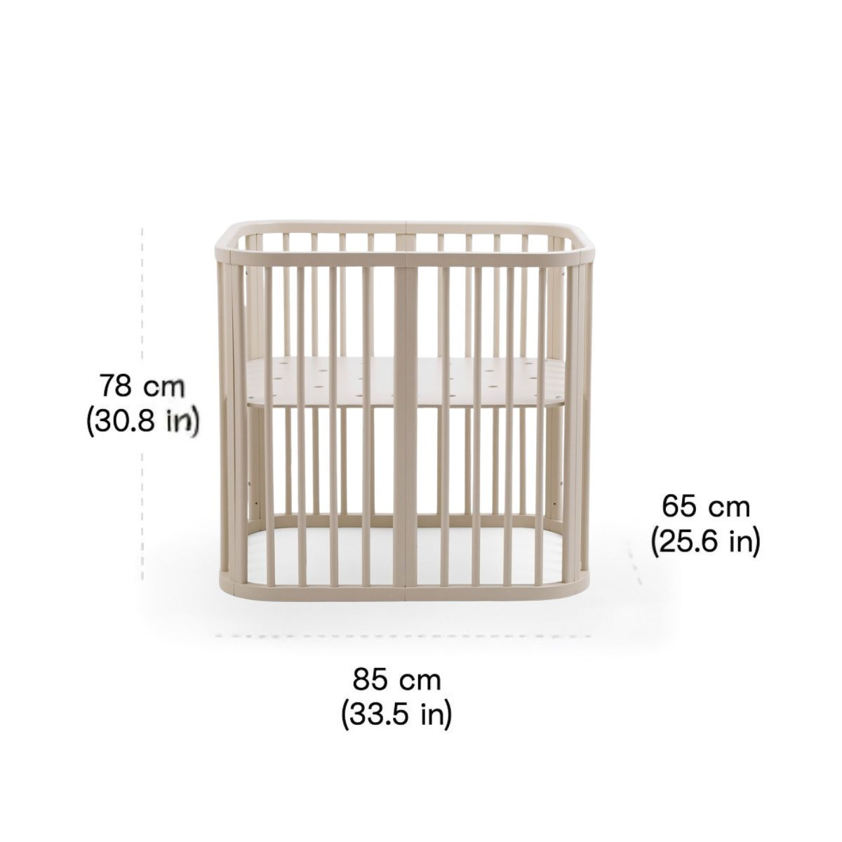 STOKKE Nighti™ Mini Postýlka Vanilla White