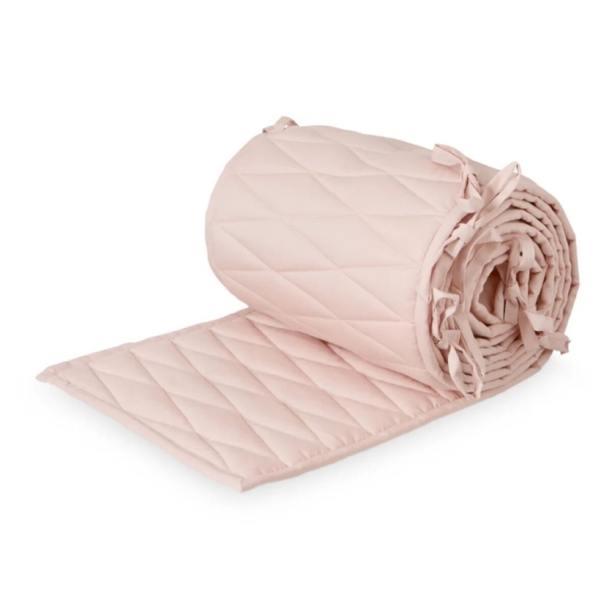 CAM CAM COPENHAGEN Mantinel okolo celé postýlky organická bavlna Harlequin Blossom Pink