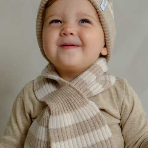 LODGER Šála Merino Beige