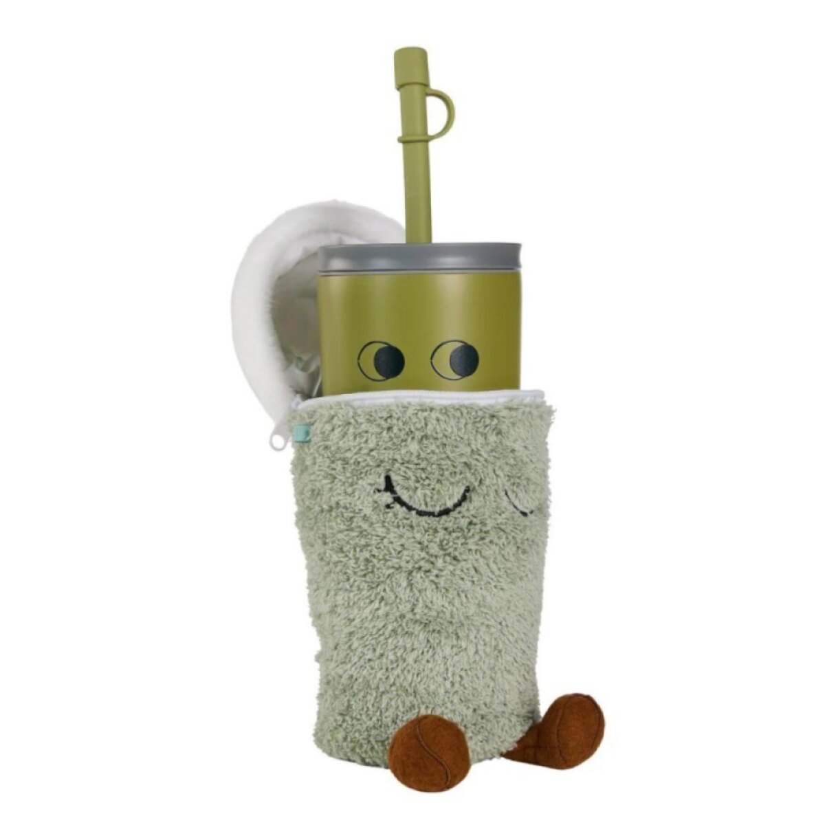 ASOBU Fuzzie Termohrnek s plyšovým obalem Mimi the Mindful