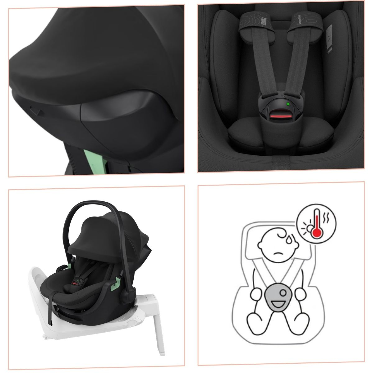 THULE Maple Connect Autosedačka Black