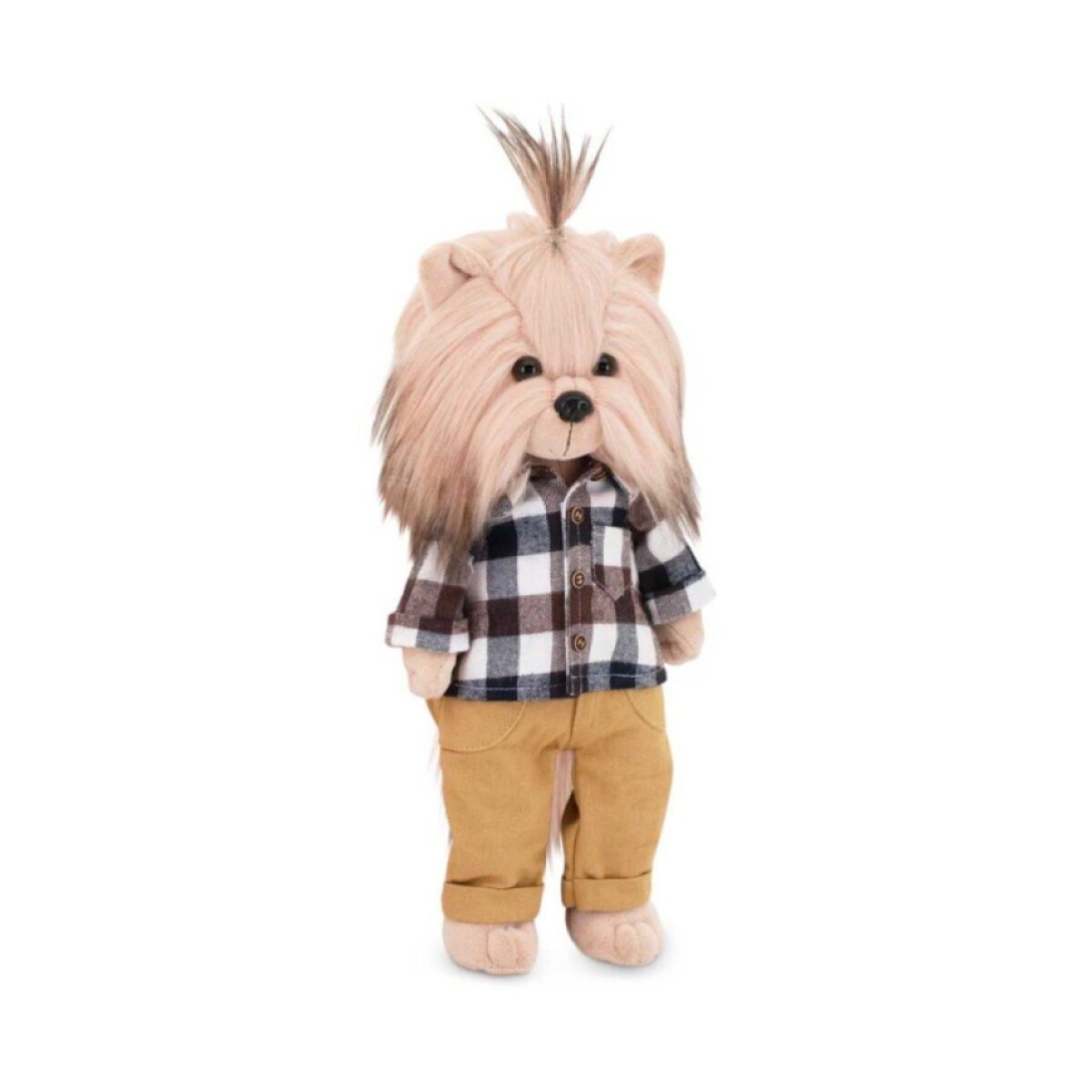 ORANGE TOYS Plyšový pejsek yorkšír Lucky Doggy Andy Stylish Boy