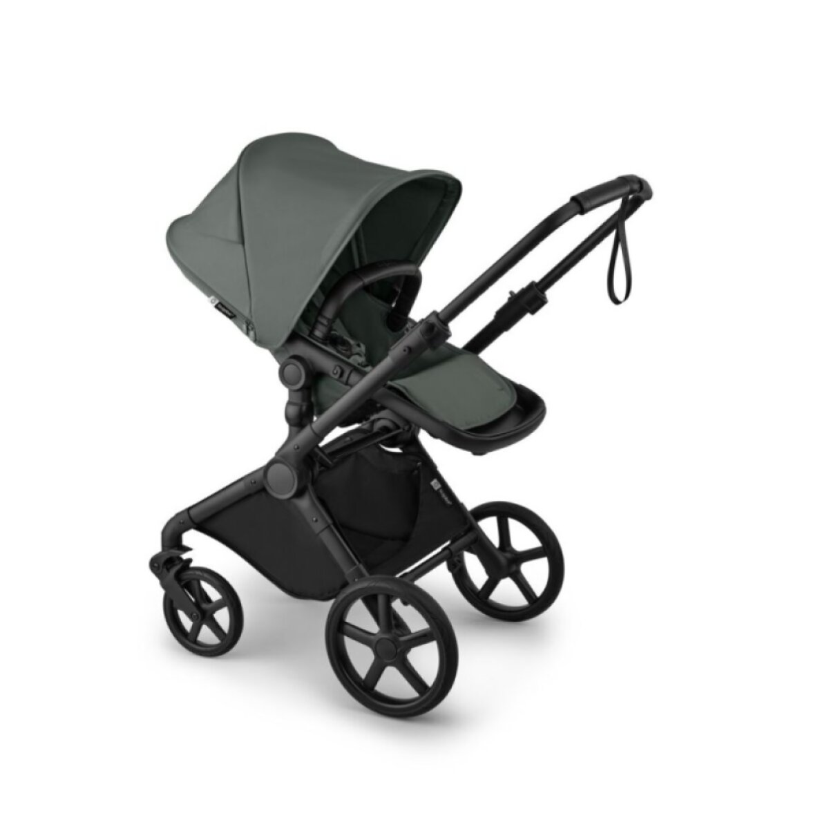 BUGABOO Cub Kompletní kočárek Black/Forest Green/Forest Green