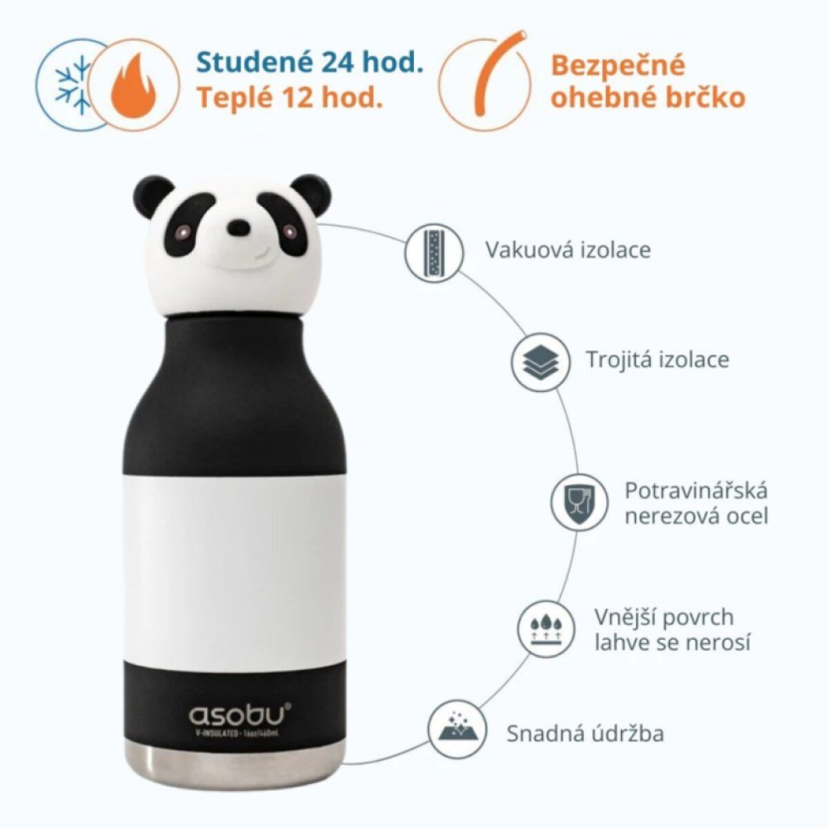ASOBU Bestie Termoláhev Mai the Panda