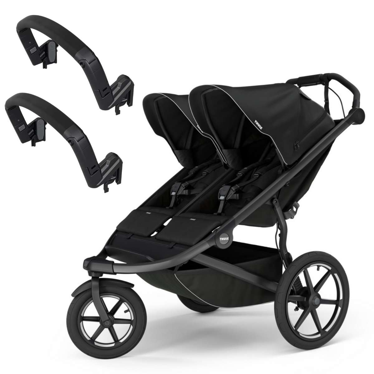 THULE Urban Glide 3 Double Sportovní kočárek s příslušenstvím A - Black