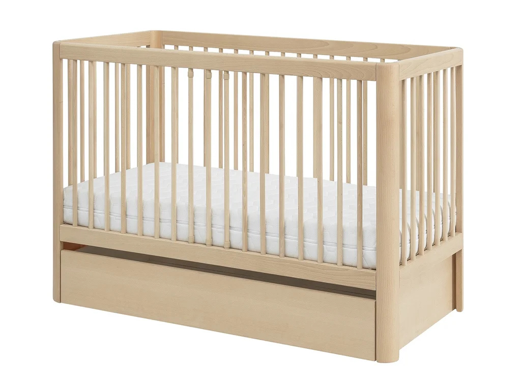 PINIO Pure Šuplík k postýlce 120 x 60 cm Natural