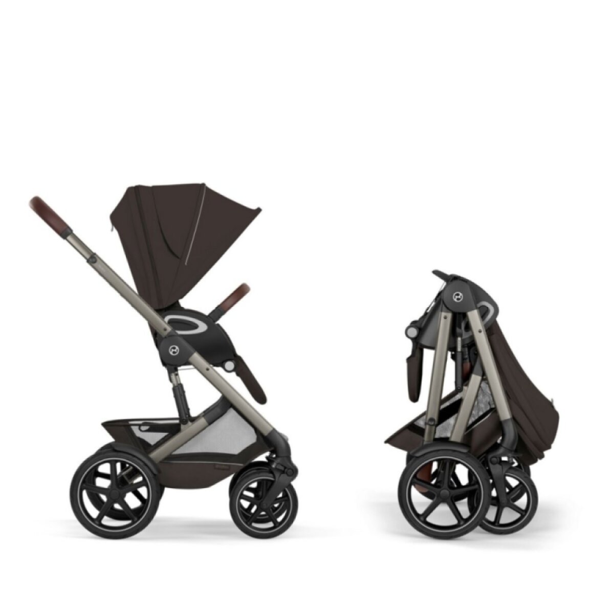 CYBEX Talos S Lux New Taupe/Chocolate Brown