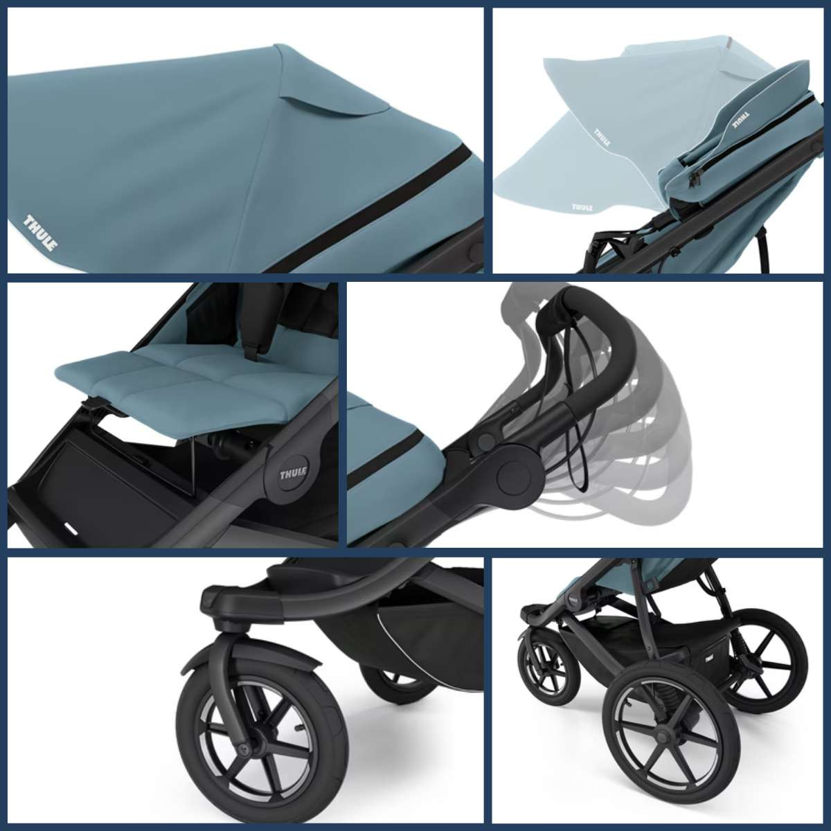 THULE Urban Glide 3 Dark Slate s magnetickou sponou
