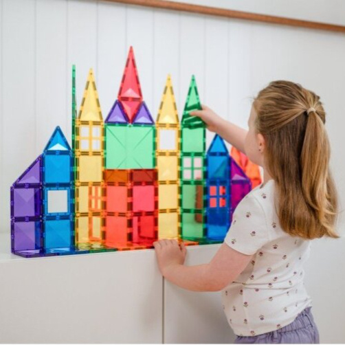 CONNETIX Magnetická stavebnice Rainbow Creative Pack 102 ks