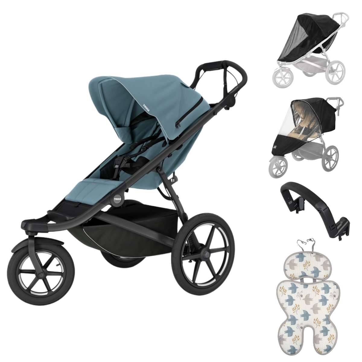 THULE Urban Glide 3 Sportovní kočárek s příslušenstvím C - Mid Blue