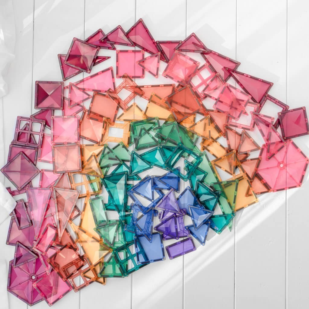 CONNETIX Magnetická stavebnice Pastel Mega Pack 202 ks