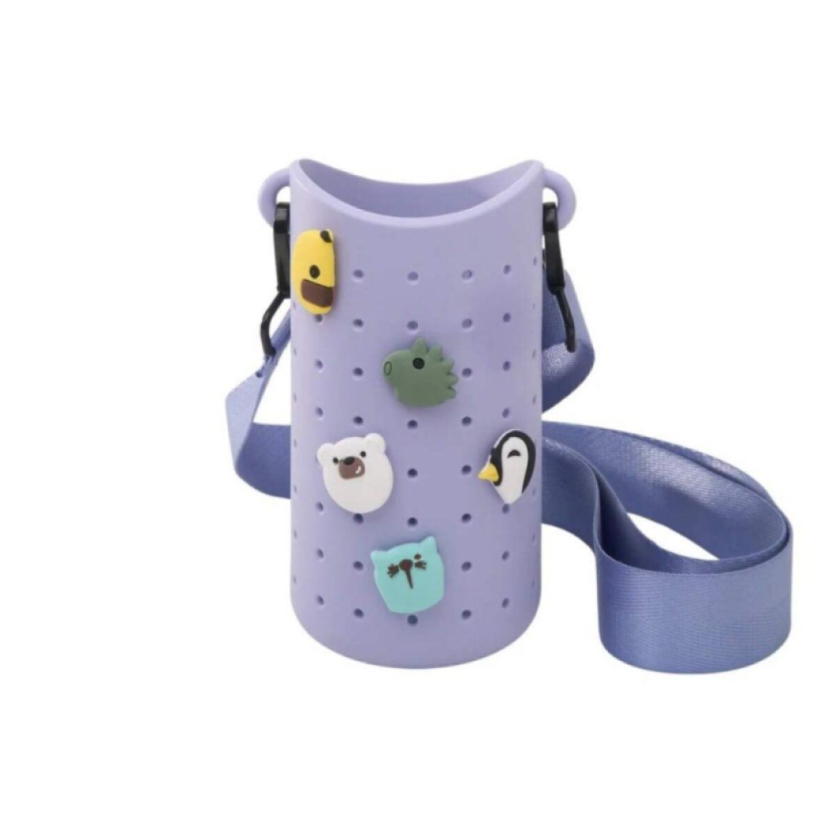 ASOBU Bestie Pouzdro na láhev s popruhem Purple