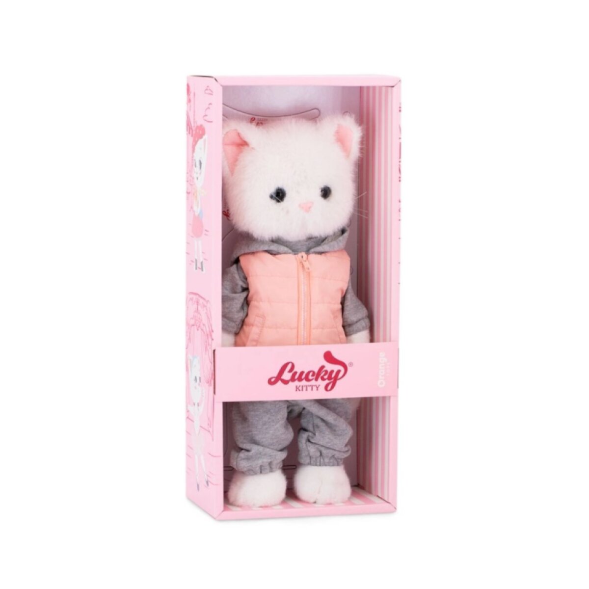 ORANGE TOYS Plyšová kočička Lucky Sophie Sporty Walk
