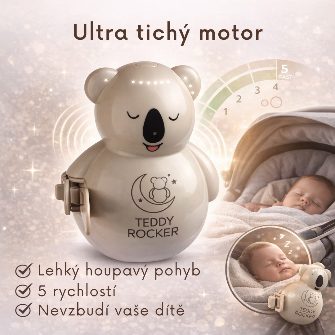 TEDDY ROCKER Houpadlo kočárku Koala