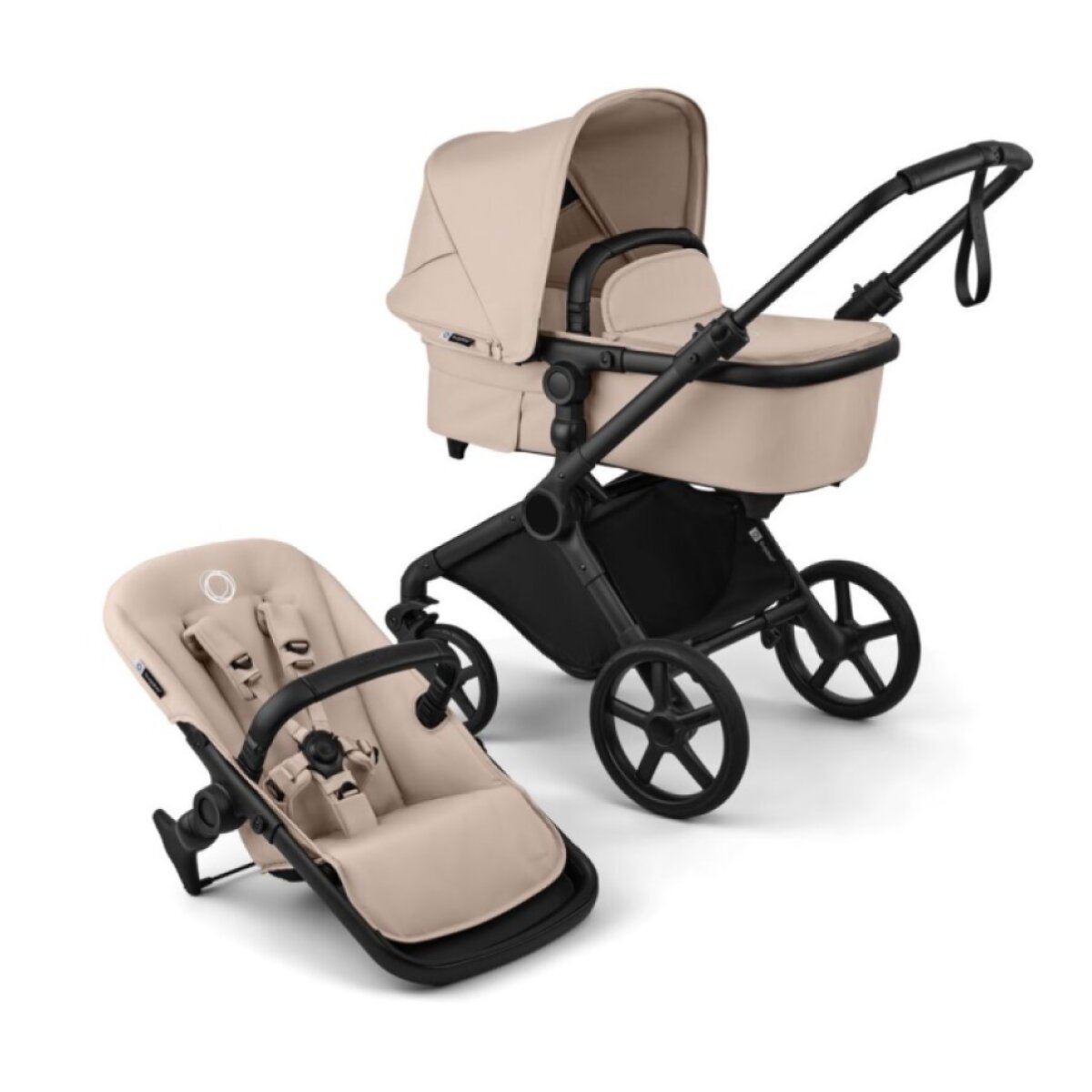 BUGABOO Cub Kompletní kočárek Black/Desert Taupe/Desert Taupe