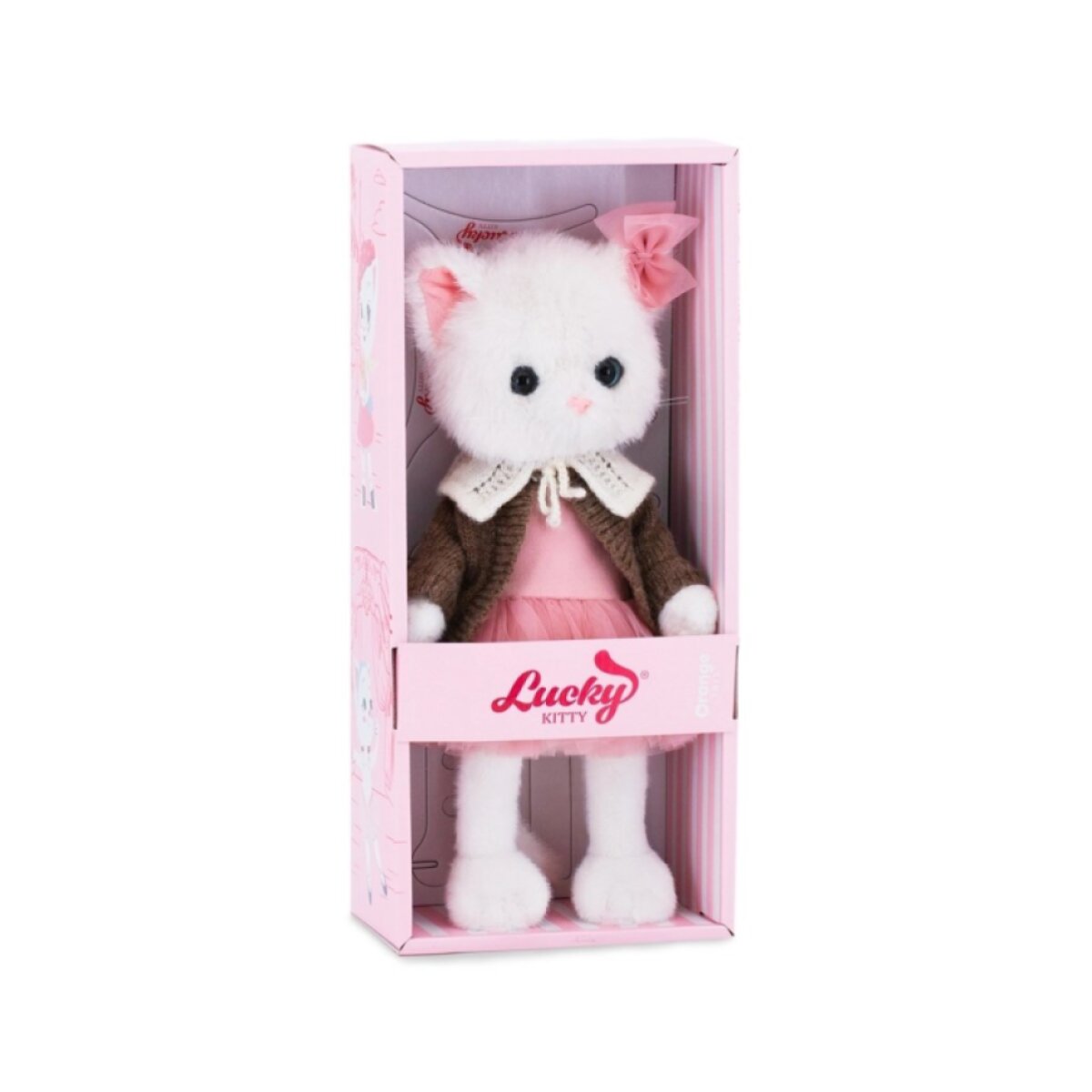 ORANGE TOYS Plyšová kočička Lucky Sophie Cozy Night