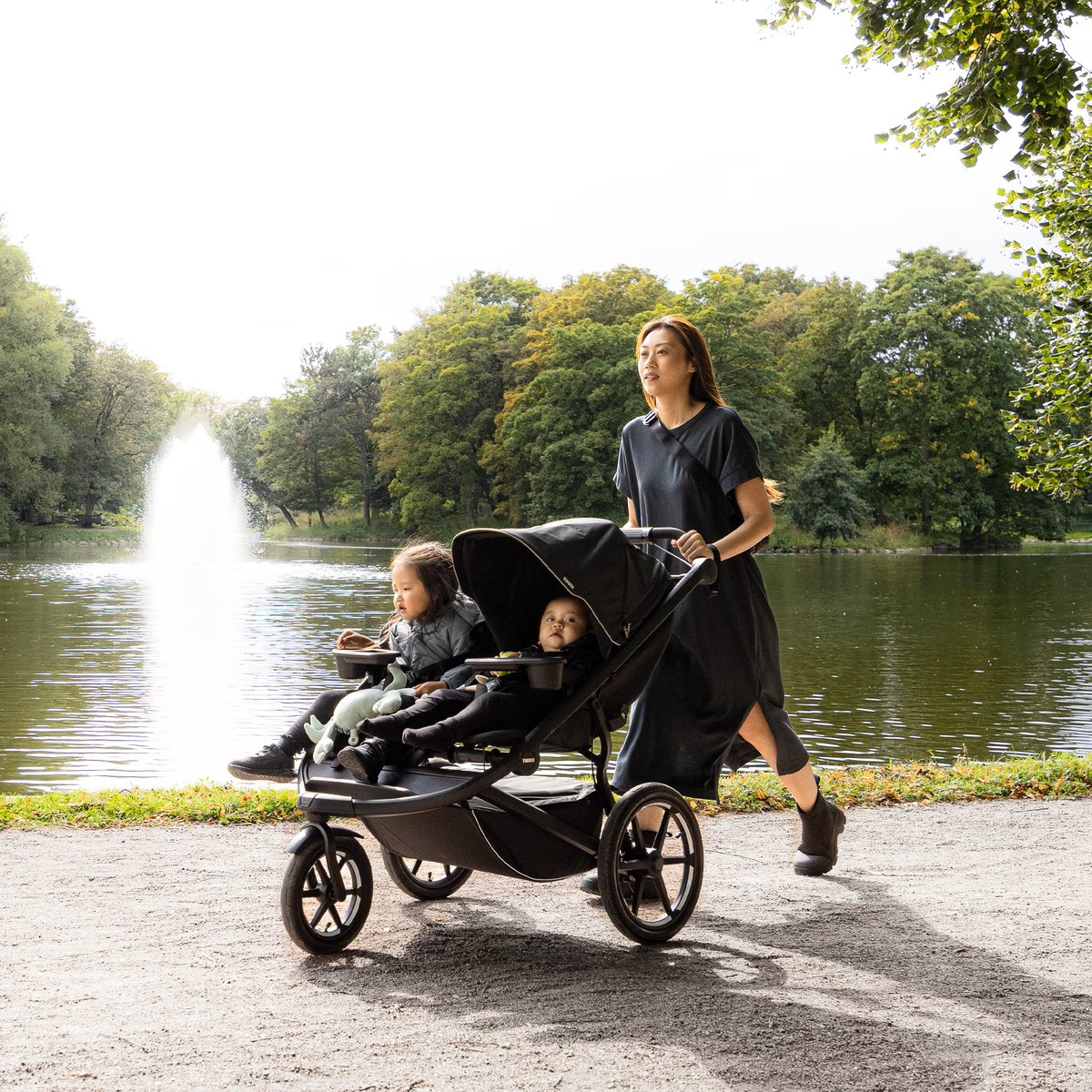 THULE Urban Glide 3 Double Sportovní kočárek s příslušenstvím B - Black