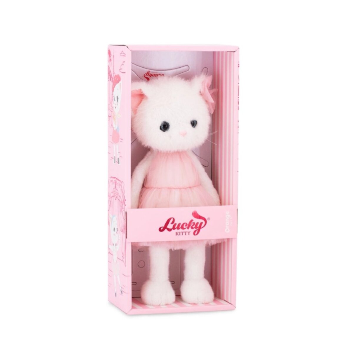 ORANGE TOYS Plyšová kočička Lucky Sophie Cotton Candy