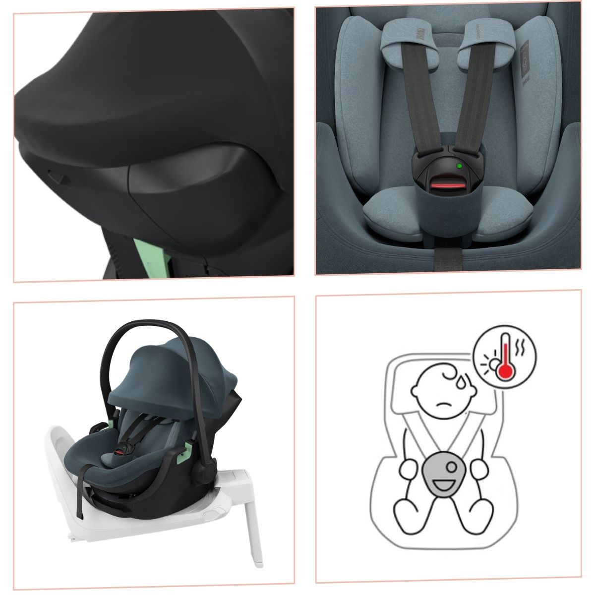 THULE Maple Connect Autosedačka Darkest Blue
