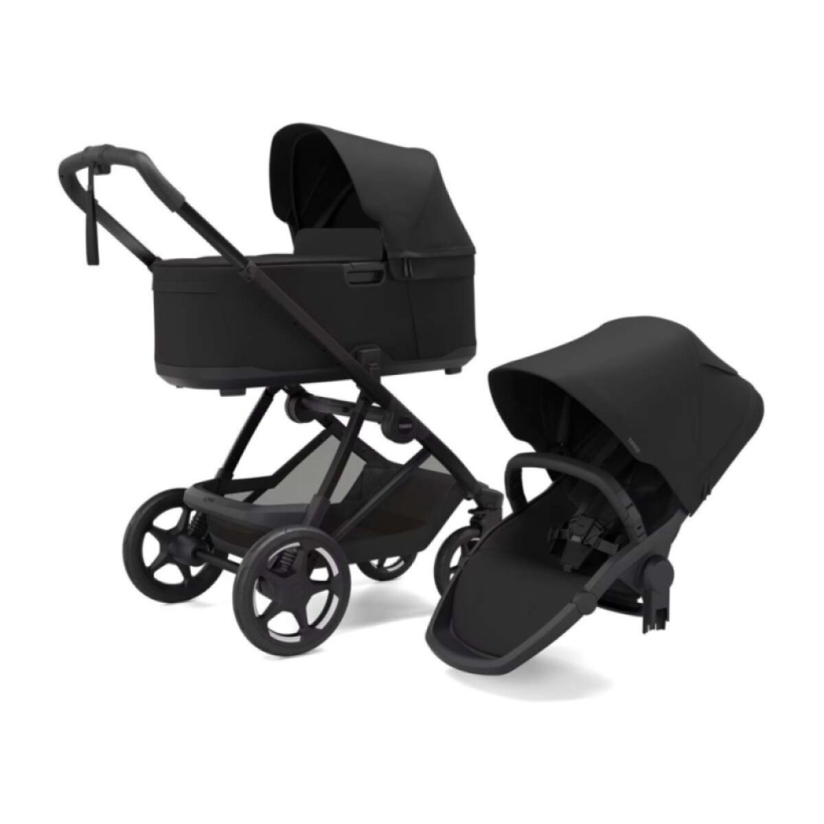 THULE Charm Kočárek trojkombinace set A Black