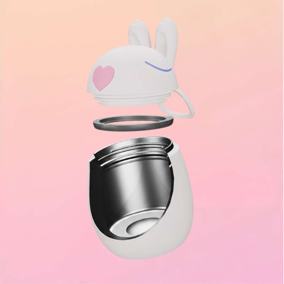 ASOBU Bestie Foodie Termoska na jídlo Bunny
