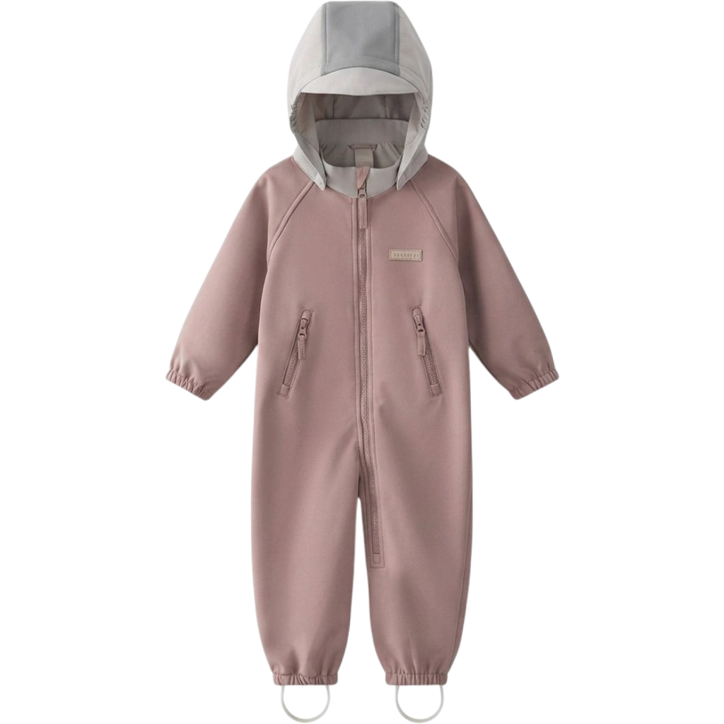LEOKID Softshellová kombinéza Lilo Ash Rose