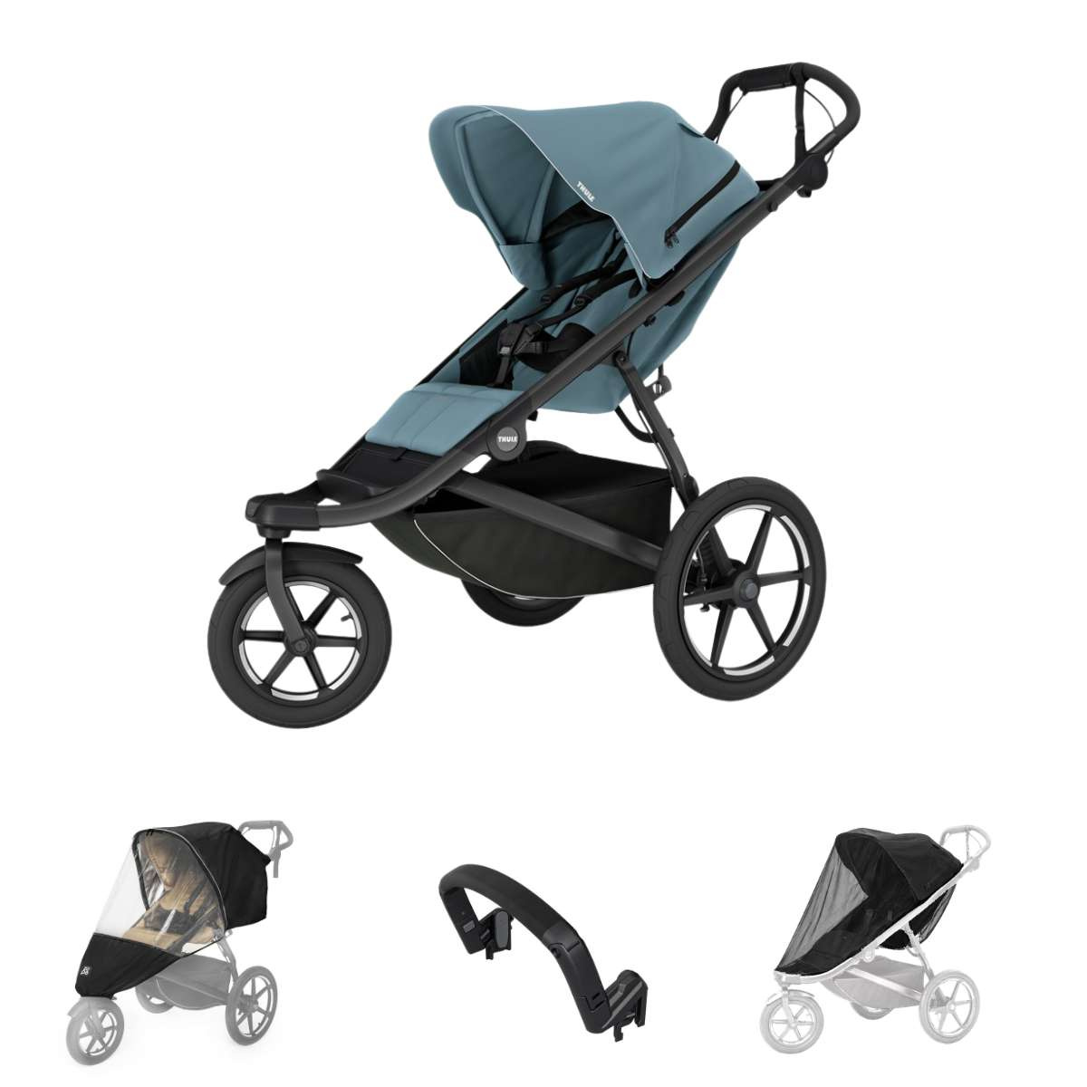 THULE Urban Glide 3 Sportovní kočárek s příslušenstvím D - Mid Blue