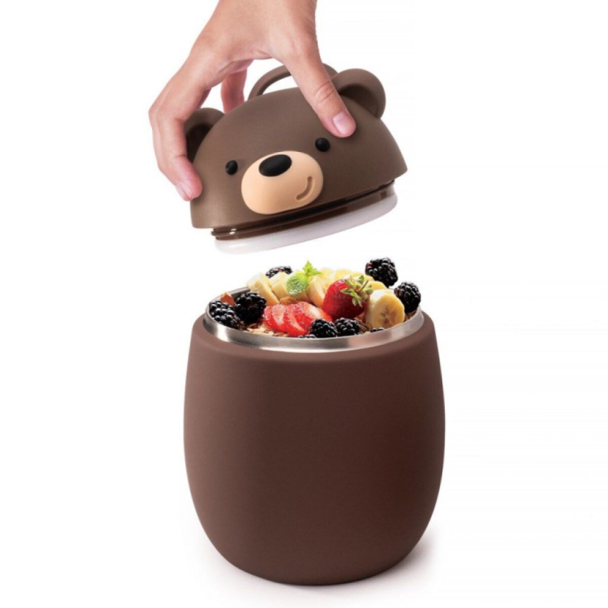 ASOBU Bestie Foodie Termoska na jídlo Brown Bear
