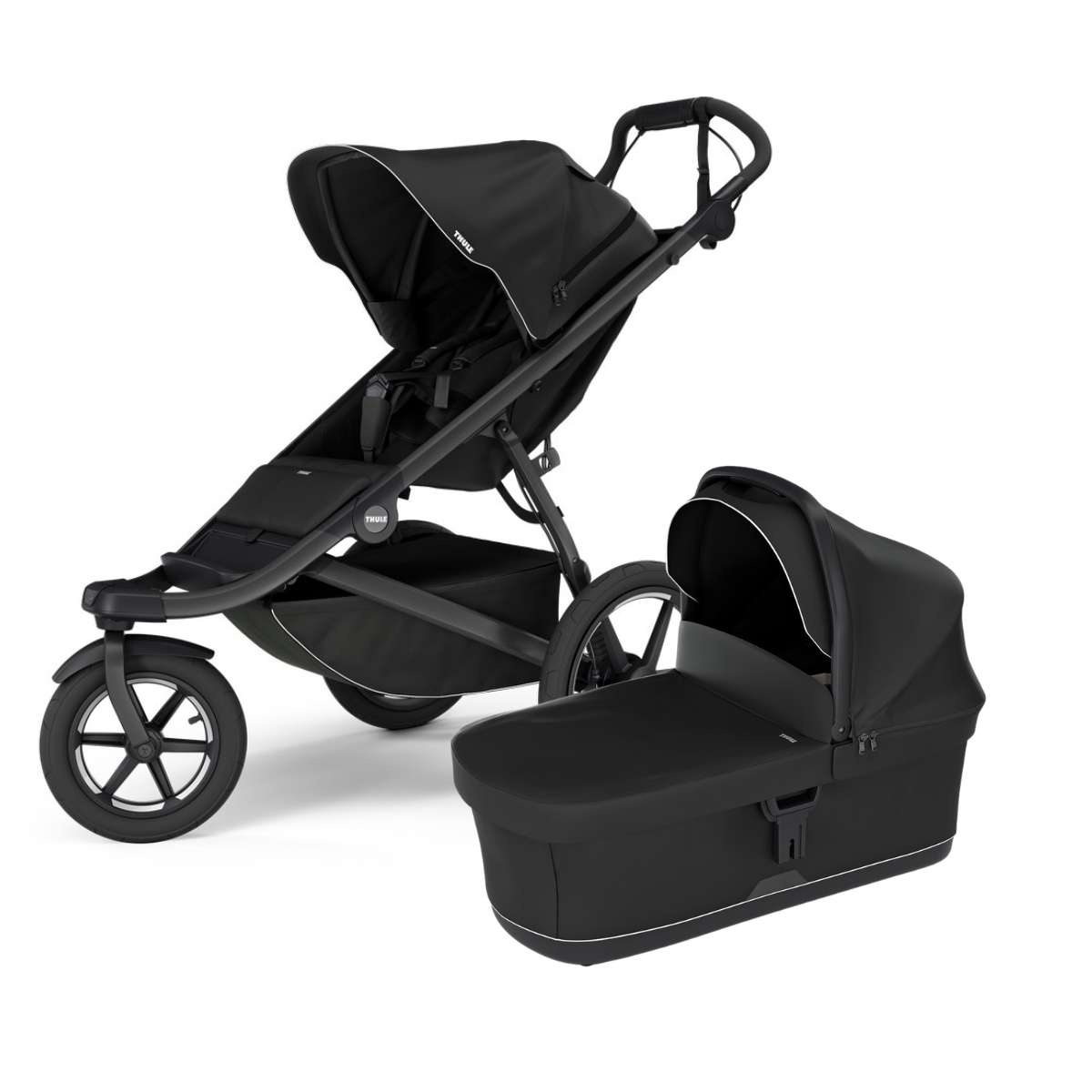 THULE Urban Glide 3 Kočárek od narození Set D - Black