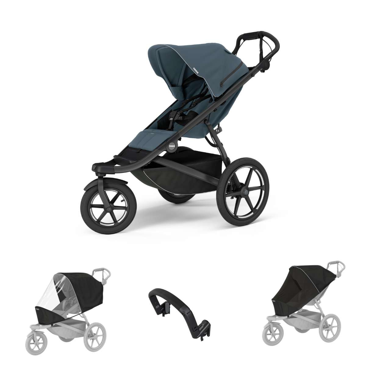 THULE Urban Glide 3 Sportovní kočárek s příslušenstvím B - Dark Slate