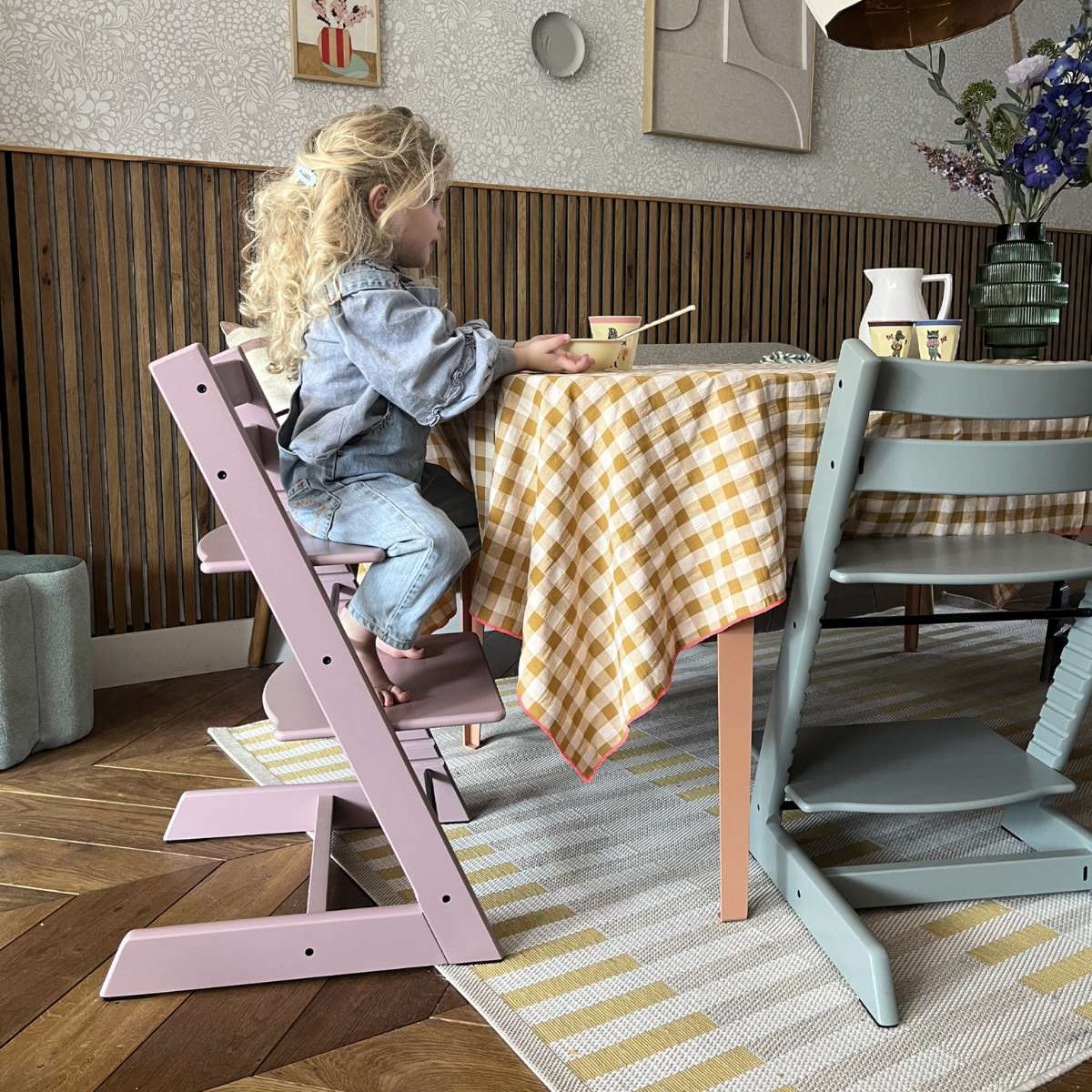 STOKKE Tripp Trapp Židlička Heather Mauve