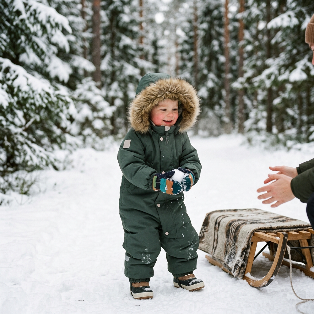 LEOKID Zimní kombinéza Hero Vetiver Green