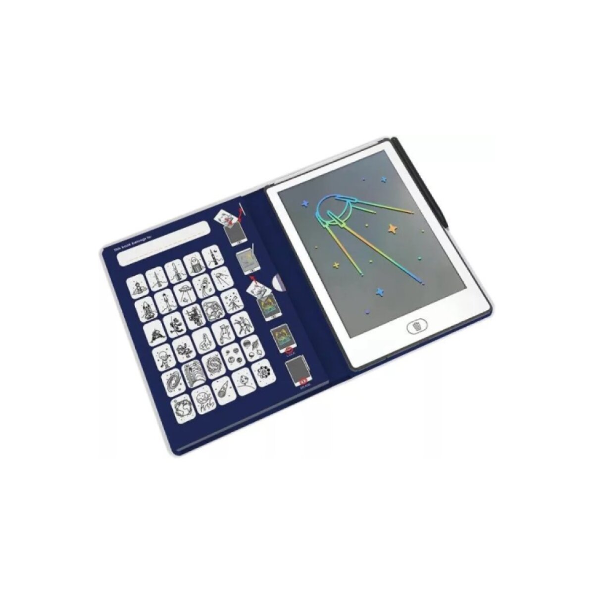 KIDYWOLF Kreslicí tablet Kidydraw mini Galaxy