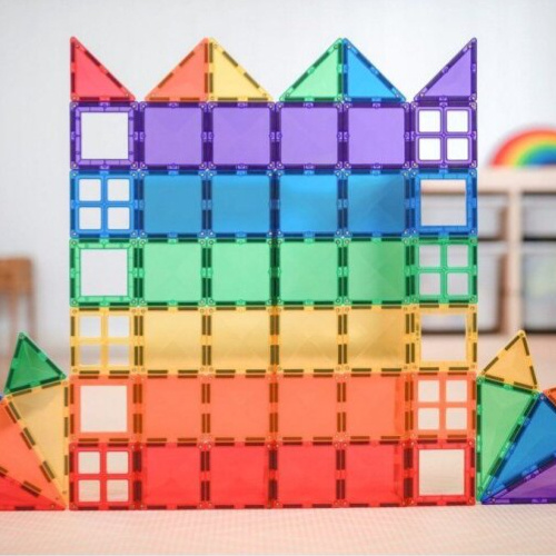 CONNETIX Magnetická stavebnice Rainbow Starter Pack 60 ks