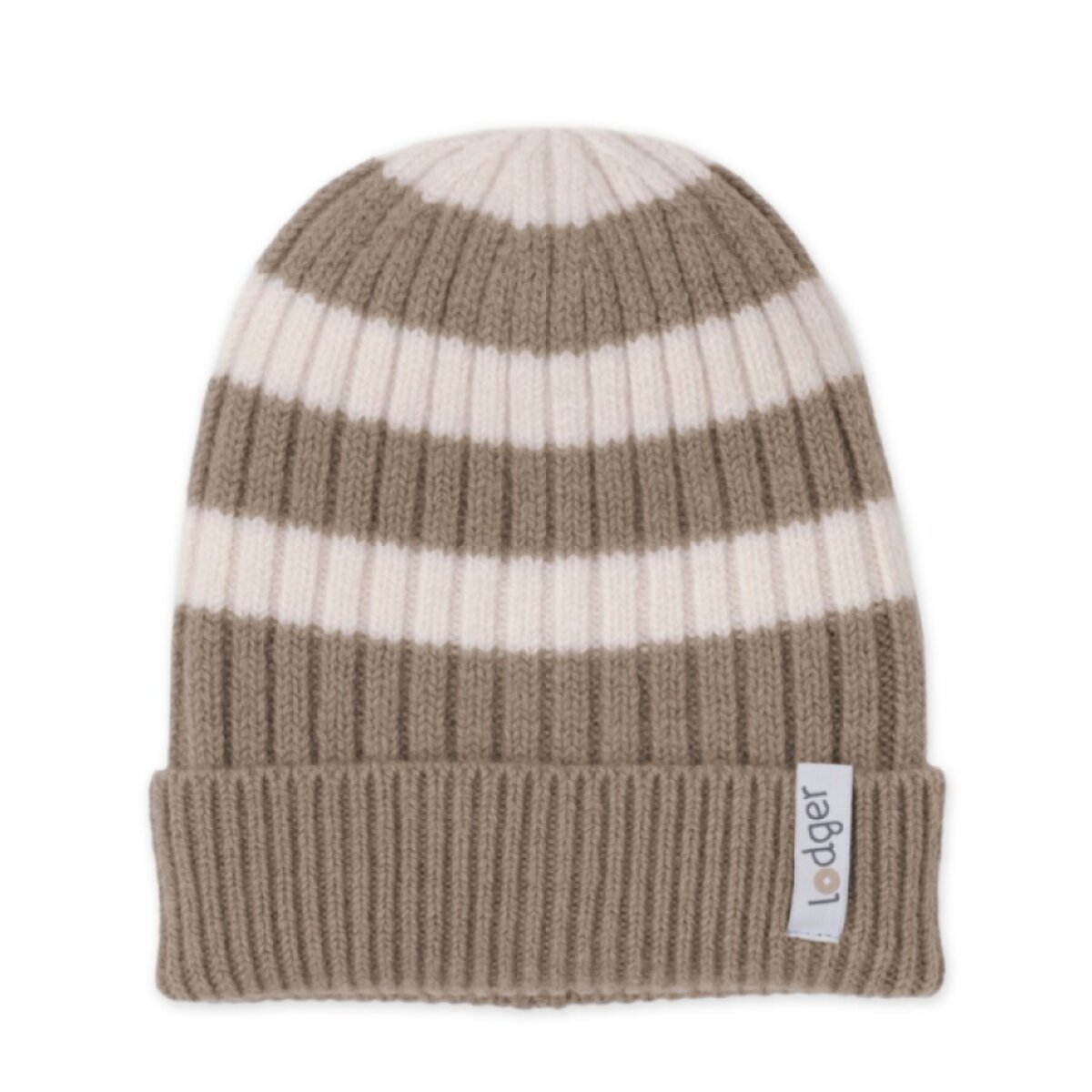 LODGER Čepice Stripe Merino Buffalo