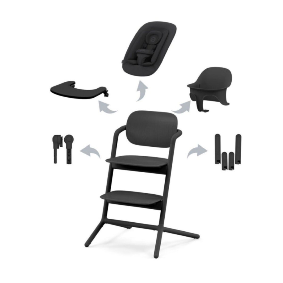 CYBEX Lemo 4-in-1 Stunning Black