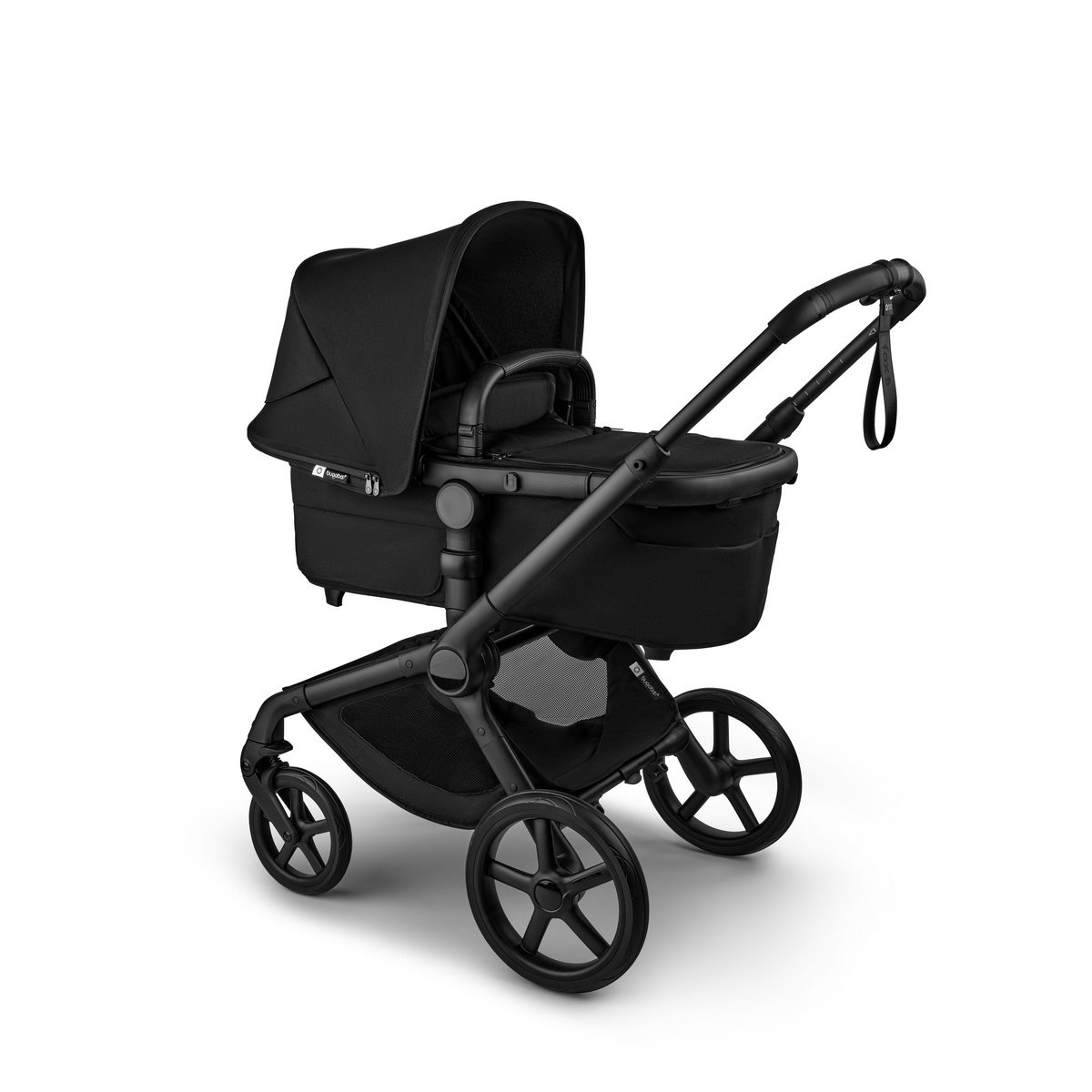 BUGABOO Fox5 Renew Kočárek trojkombinace Black/Heritage Black/Teak