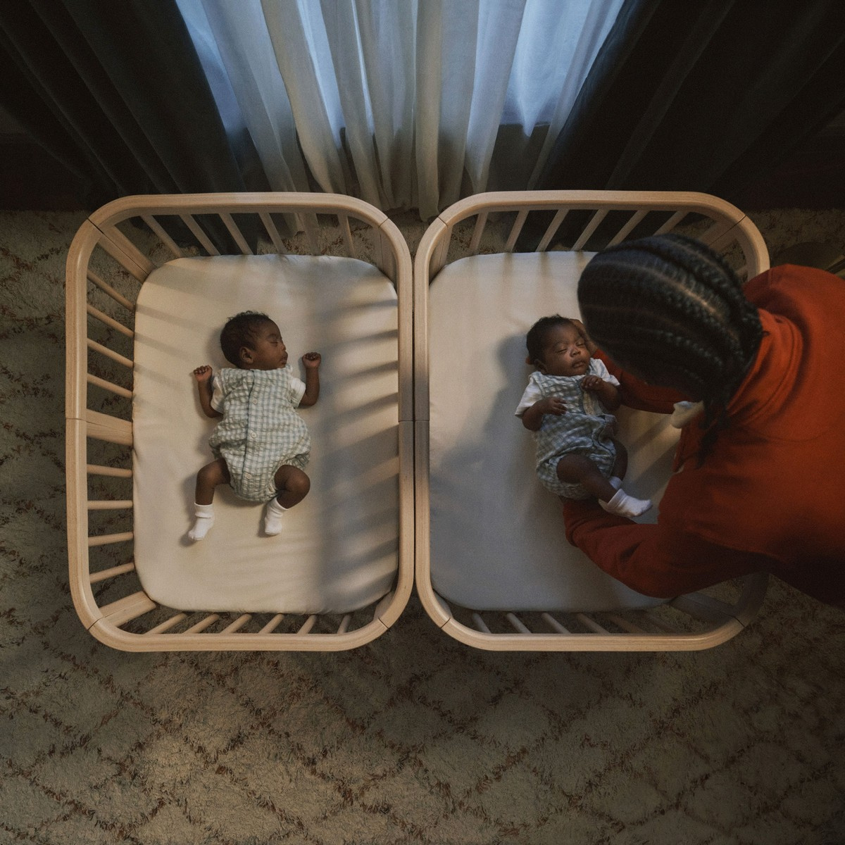 STOKKE Nighti™ Mini Postýlka Vanilla White