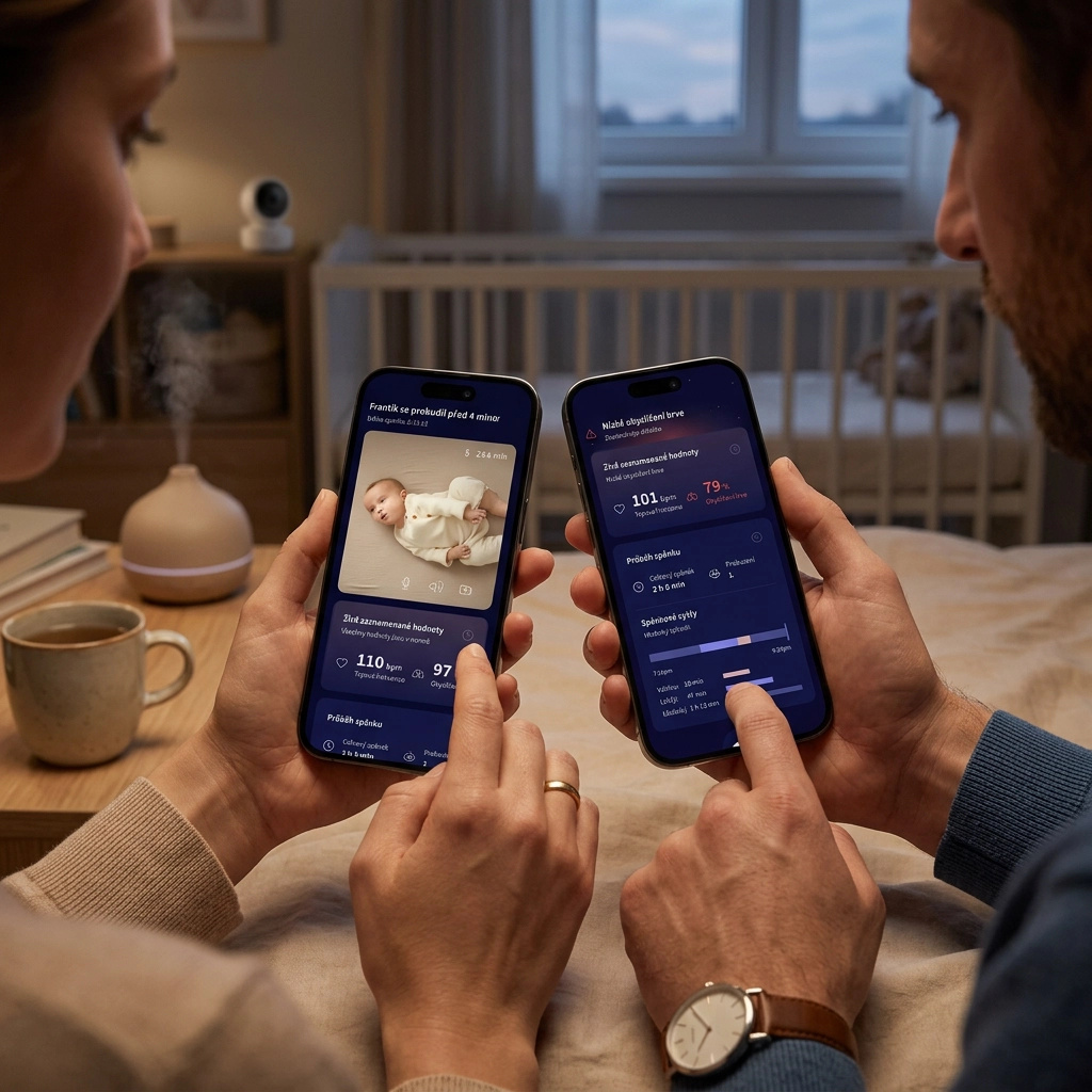OWLET Dream Sock Chytrá ponožka s zdravotnickou certifikací 0-18 měsíců Světle zelená