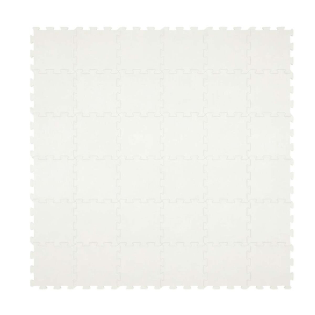 NIDO NIDO Pěnová hrací podložka Puzzle 36 ks 180 x 180 cm Ivory White