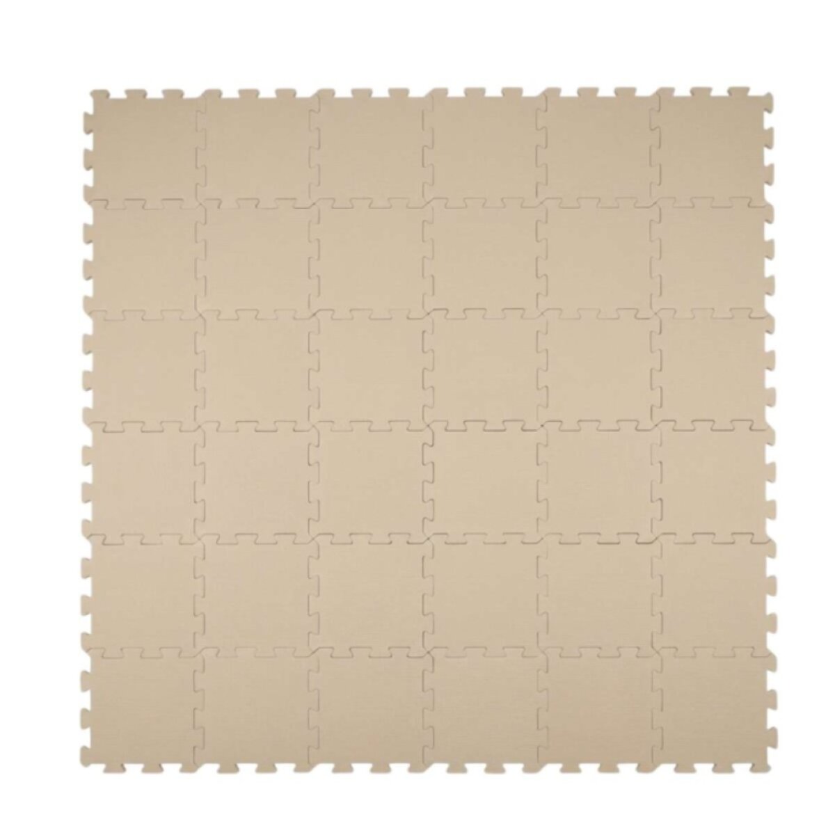 NIDO NIDO Pěnová hrací podložka Puzzle 36 ks 180 x 180 cm Sandstone