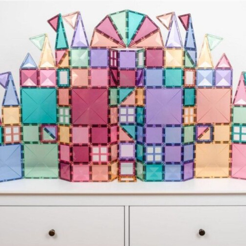 CONNETIX Magnetická stavebnice Pastel Creative Pack 120 ks