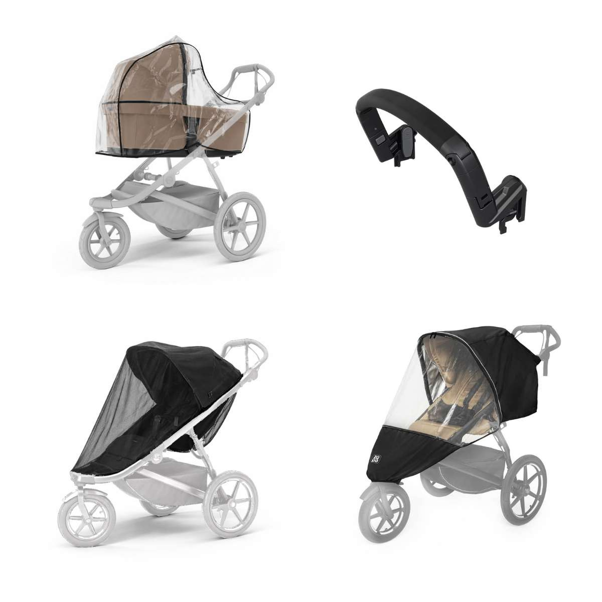 THULE Urban Glide 3 Kočárek od narození Set C - Dark Slate