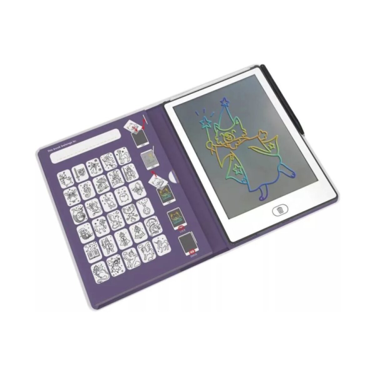 KIDYWOLF Kreslicí tablet Kidydraw mini Z pohádky do pohádky