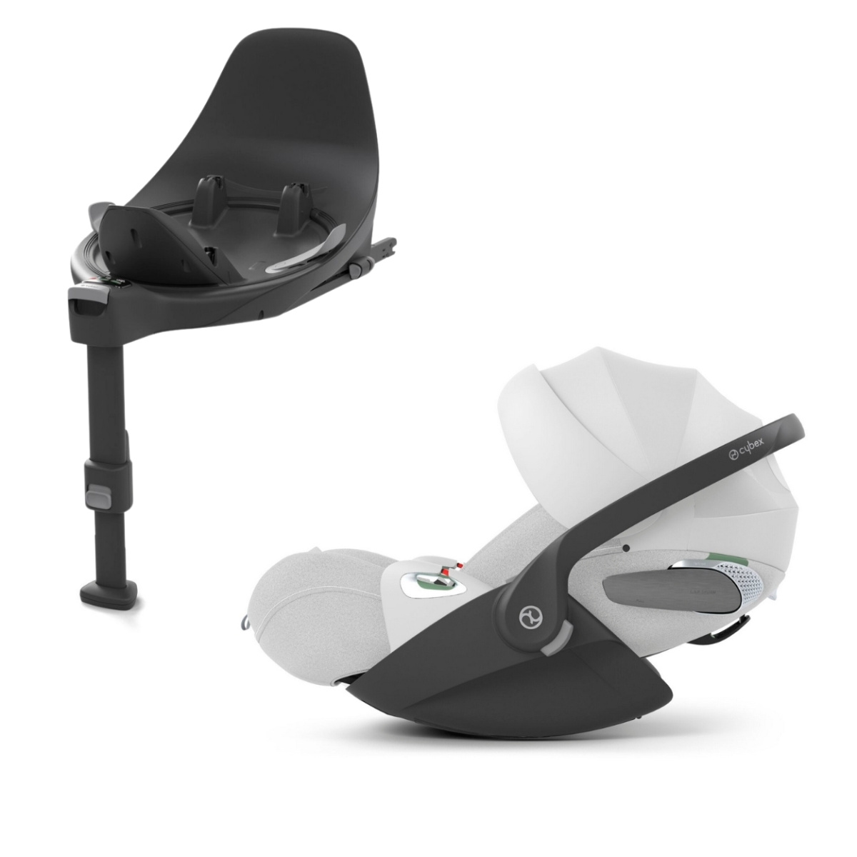 CYBEX Platinum Set Cloud T i-Size Plus + Base T Platinum White