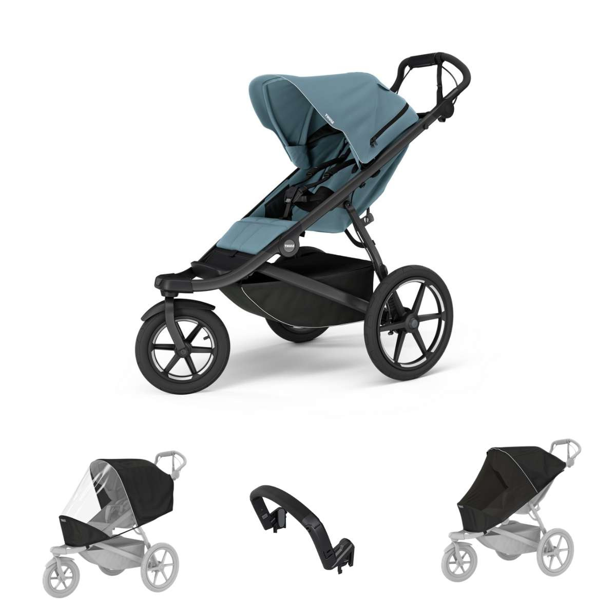 THULE Urban Glide 3 Sportovní kočárek s příslušenstvím B - Mid Blue